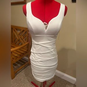 Bridal White Short Dress